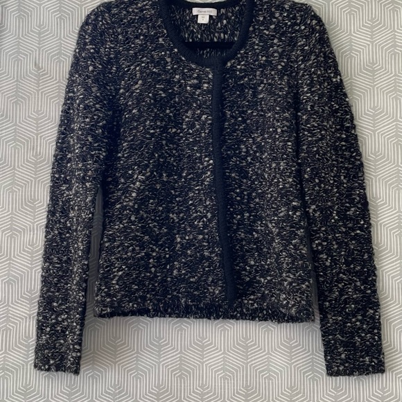 Garnet Hill wool sweater jacket, size small. Good condition. - Picture 4 of 4